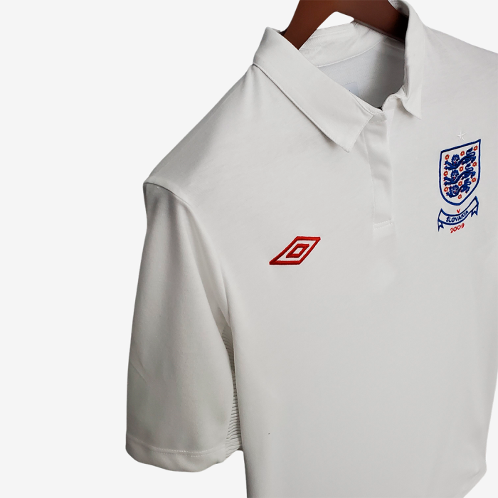 England 2010 Home Jersey – Retro Version - Image 3