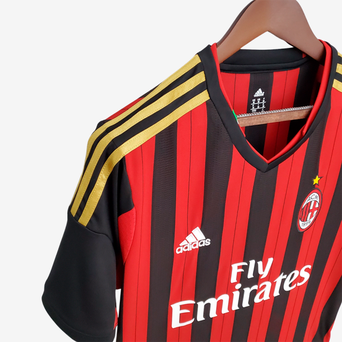 AC Milan 2013/14 Home Jersey – Retro Version - Image 3