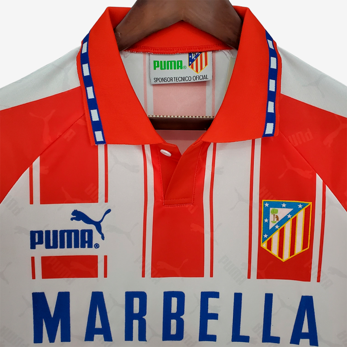 Atletico Madrid 1994/95 Home Jersey – Retro Version - Image 3
