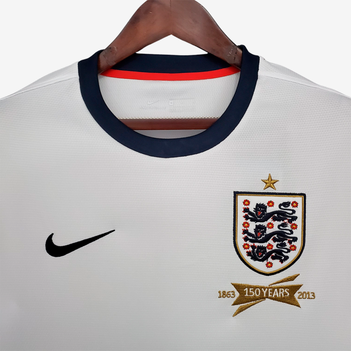 England 2013 Home Jersey – Retro Version - Image 3