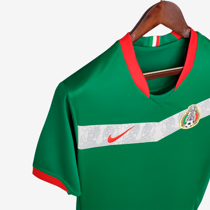 Mexico 2006 Home Jersey – Retro Version - Image 3