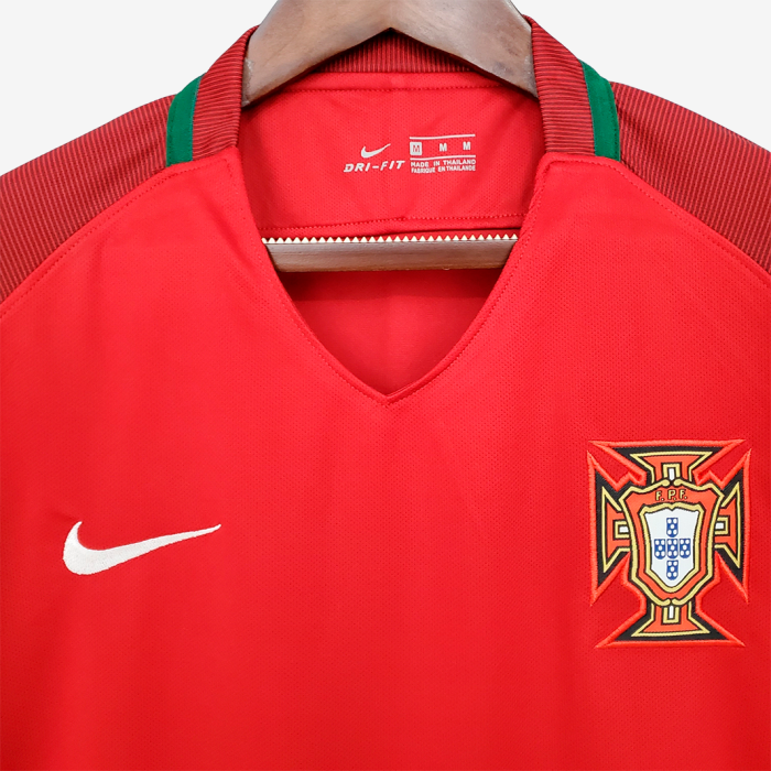 Portugal 2016 Home Jersey – Retro Version - Image 3