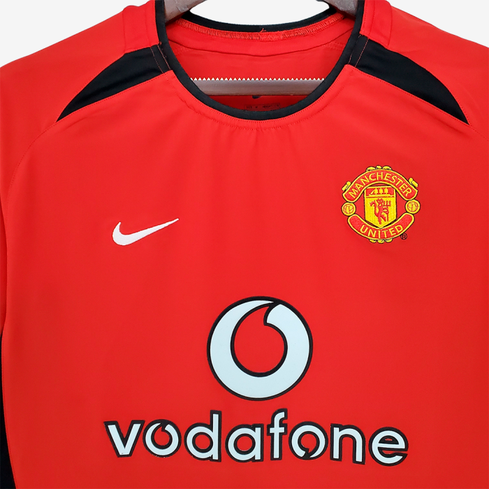 Manchester United 2002/04 Home Jersey – Retro Version - Image 3