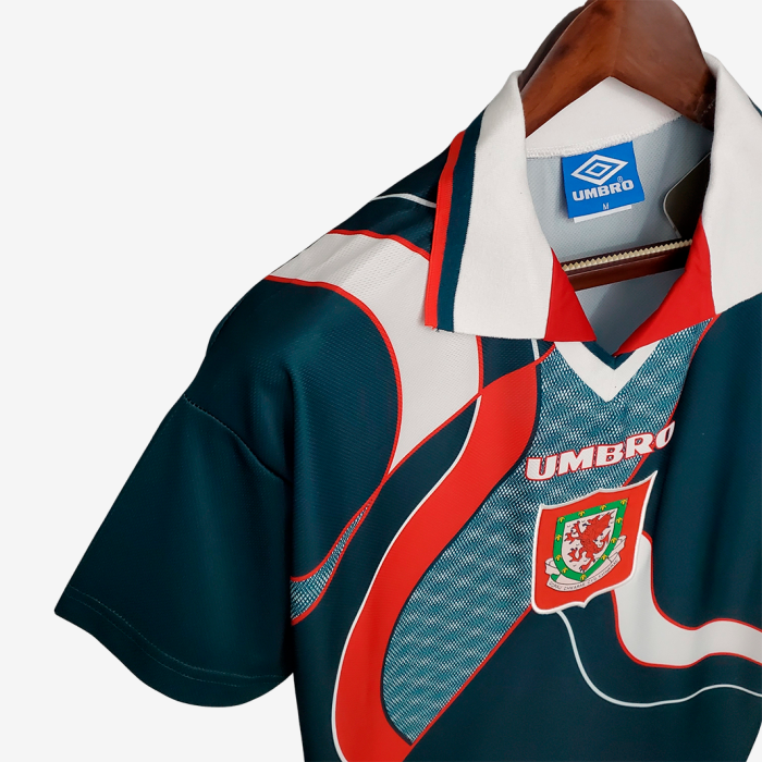 Wales 1994/95 Away Jersey – Retro Version - Image 3