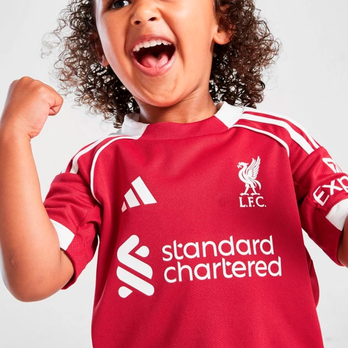 Liverpool 2025/26 Home – Kit Kids - Image 7