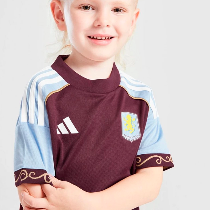 Aston Villa 2025/26 Home – Kit Kids - Image 4