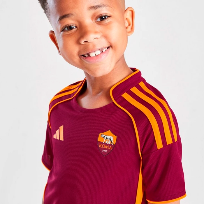 AS Roma 2025/26 Home – Kit Kids - Image 6