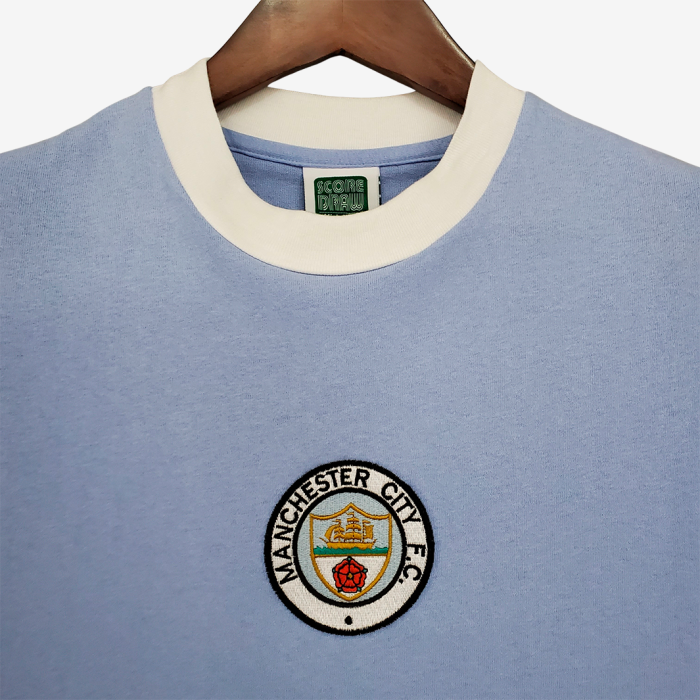 Manchester City 1972 Home Jersey – Retro Version - Image 3