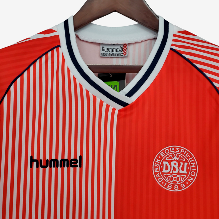 Denmark 1986 Home Jersey – Retro Version - Image 3