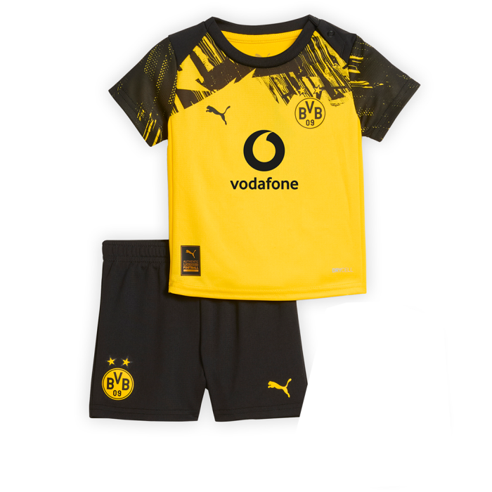 Borussia Dortmund 2025/26 Home – Kit Kids - Image 1