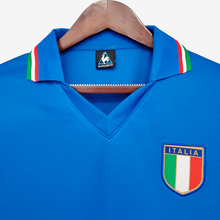 Italy 1982 Home Jersey – Retro Version - Image 3