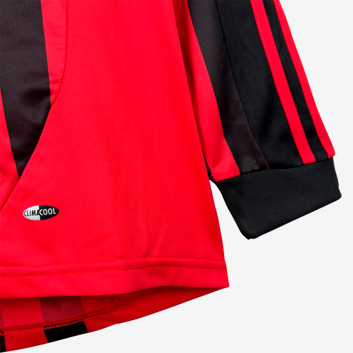 AC Milan 2007/08 Home Jersey Long Sleeve – Retro Version - Image 3