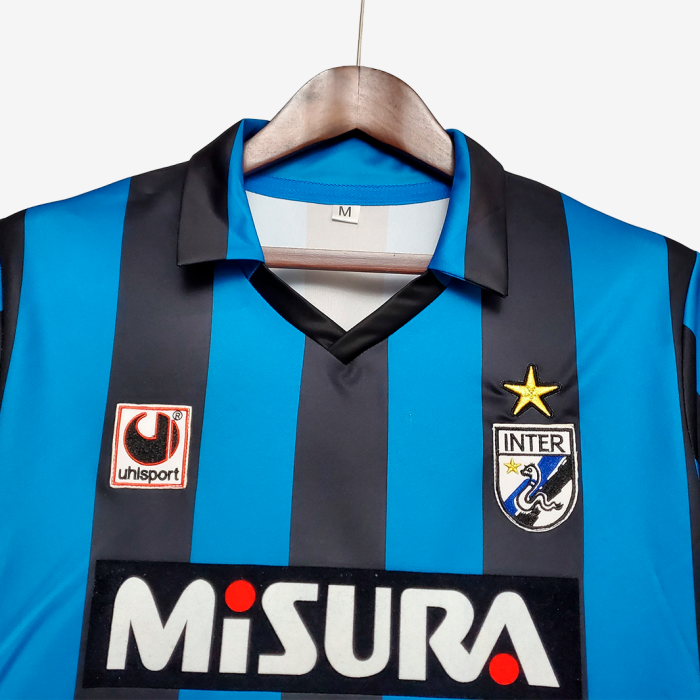 Inter Milan 1988/90 Home Jersey - Retro Version - Image 3