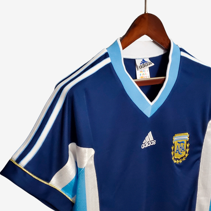 Argentina 1998 Away Jersey - Retro Version - Image 4