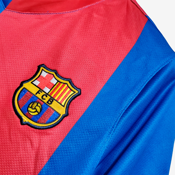 Barcelona 2006/07 Home Jersey - Retro Version - Image 4