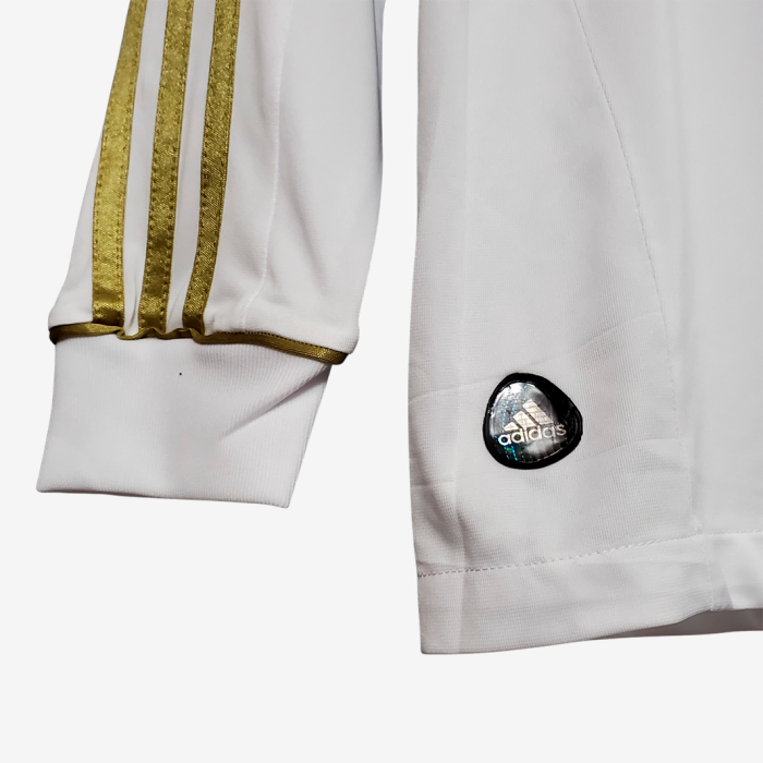 Real Madrid 2011/12 Home Jersey Long Sleeve - Retro Version - Image 4