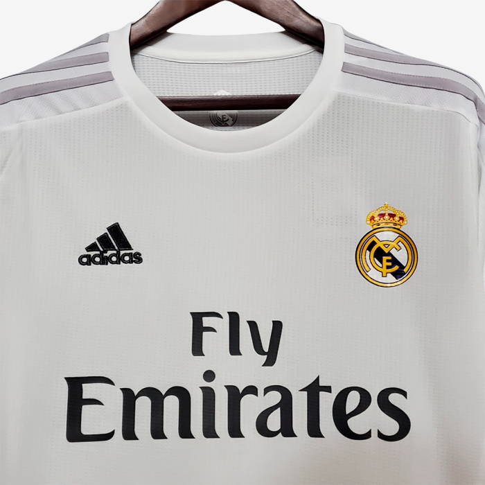 Real Madrid 2015/16 Home Jersey - Retro Version - Image 4