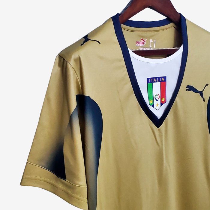 Italy 2006 Goalkeeper Jersey - Retro Version - Image 6