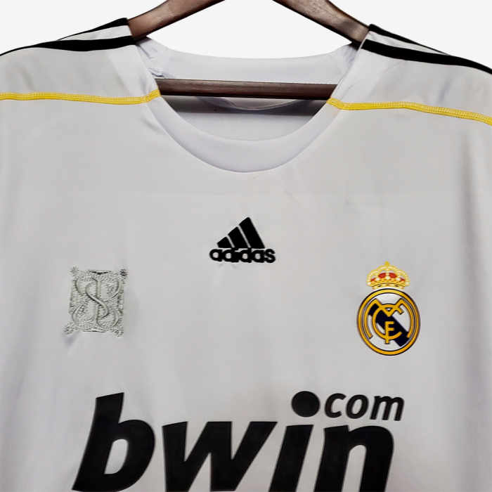 Real Madrid 2009/10 Home Jersey - Retro Version - Image 4
