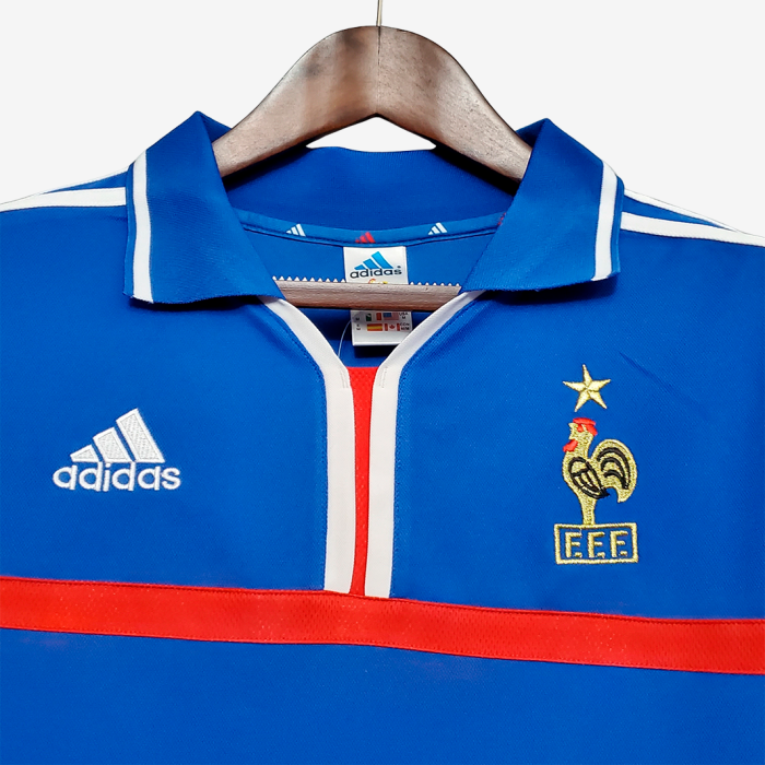 France 2000 Home Jersey - Retro Version - Image 4