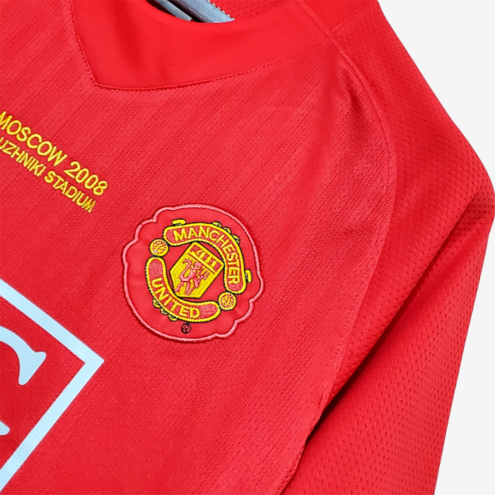 Manchester United 2007/08 Home Jersey UCL - Retro Version - Image 4