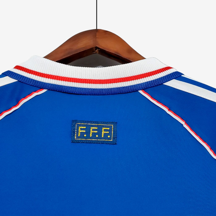 France 1998 Home Jersey - Retro Version - Image 4