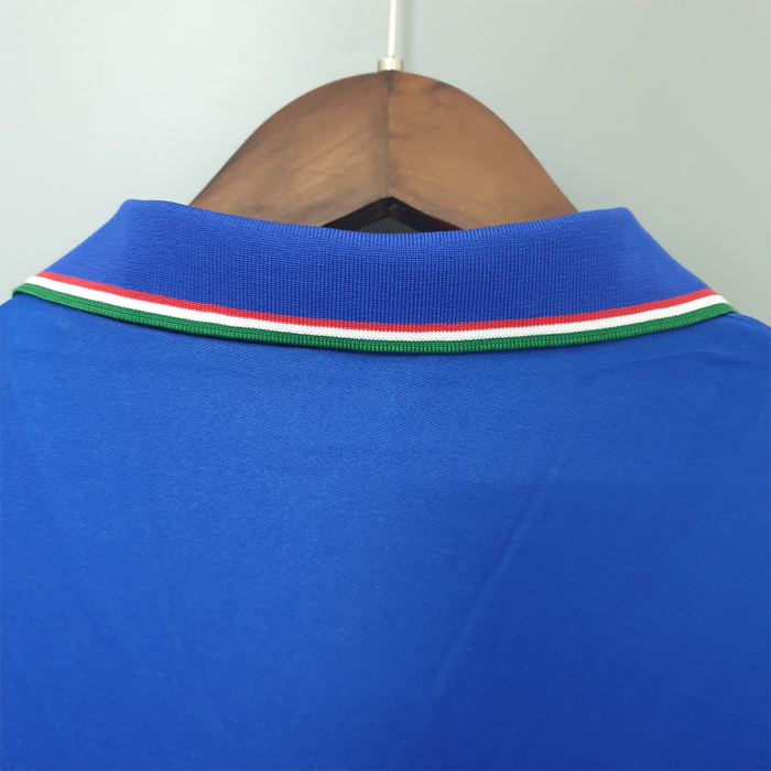 Italy 1990 Home Jersey - Retro Version - Image 4