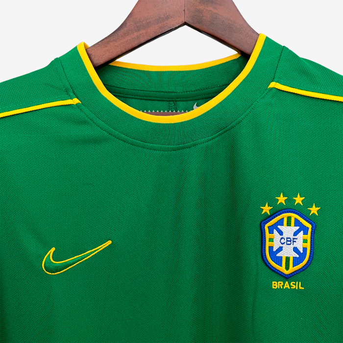 Brazil 1998 Goalkeeper Jersey - Retro Version - Image 5
