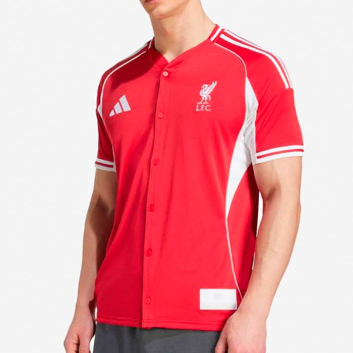 Liverpool 2025/26 US Baseball Jersey – Fan Version - Image 2