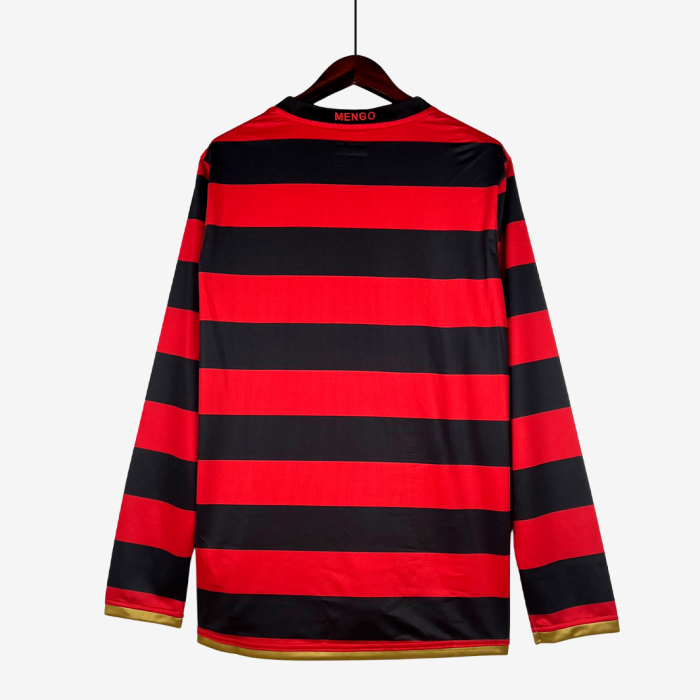 Flamengo 2008/09 Home Jersey Long Sleeve - Retro Version - Image 7