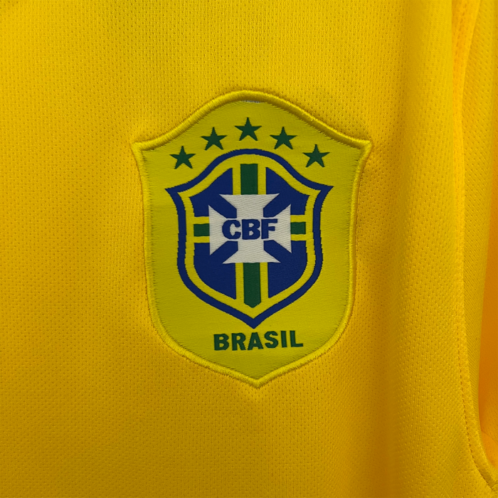 Brazil 2006 Home Jersey – Retro Version - Image 3