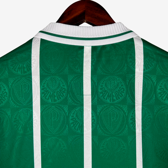 Palmeiras 1993/94 Home Jersey Long Sleeve - Retro Version - Image 5