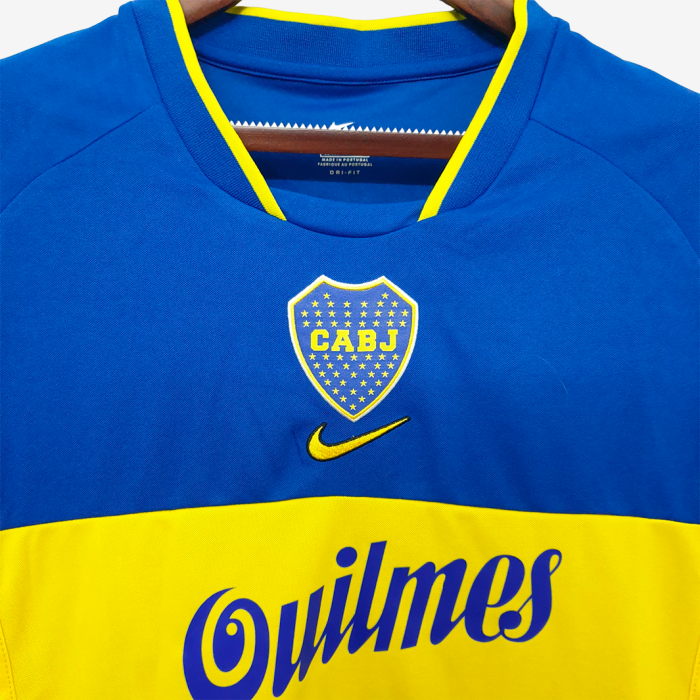 Boca Juniors 2001/02 Home Jersey - Retro Version - Image 4