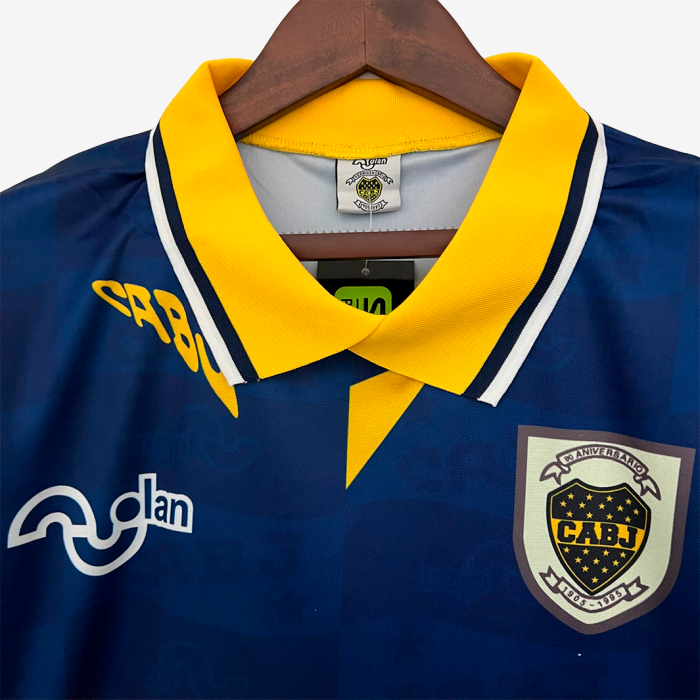 Boca Juniors 1995/97 Home Jersey - Retro Version - Image 6