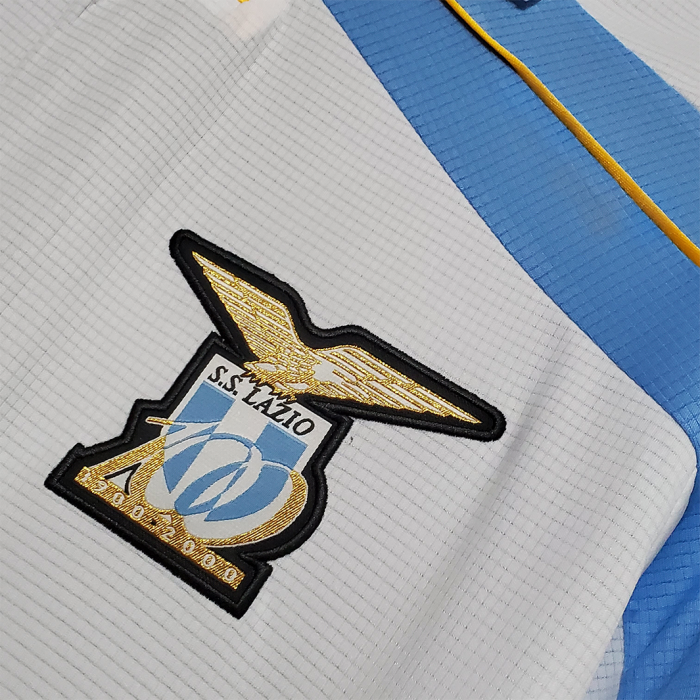 Lazio 2000/01 Away Jersey - Retro Version - Image 4