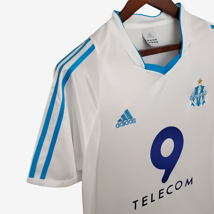 Olympique Marseille 2002/03 Home Jersey - Retro Version - Image 5
