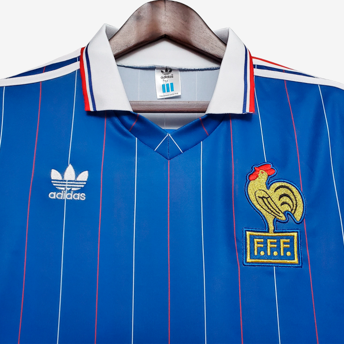 France 1982 Home Jersey - Retro Version - Image 7