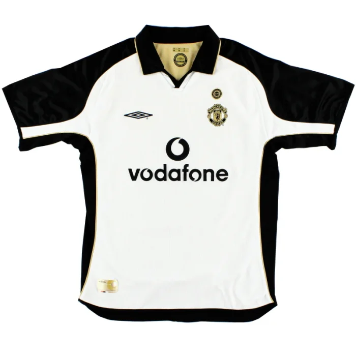 Manchester United 2001/02 Away Centenary Jersey Reversible – Retro Version - Image 1