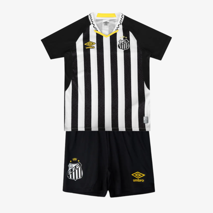 Santos 2025/26 Away - Kit Kids - Image 1
