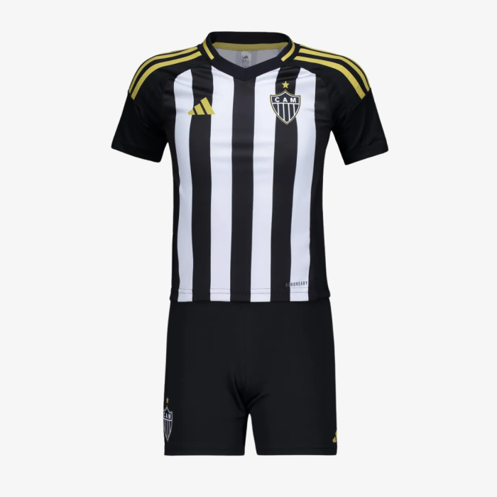 Atletico Mineiro 2025/26 Home - Kit Kids - Image 2