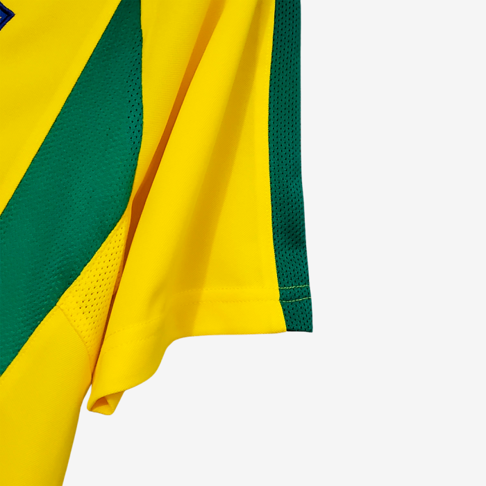 Brazil 2002 Home Jersey – Retro Version - Image 4