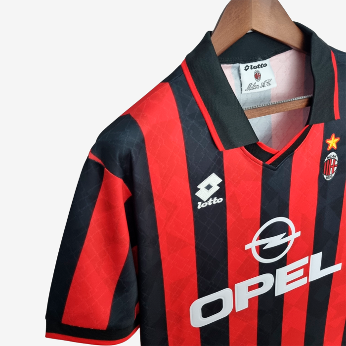 AC Milan 1995/96 Home Jersey – Retro Version - Image 4