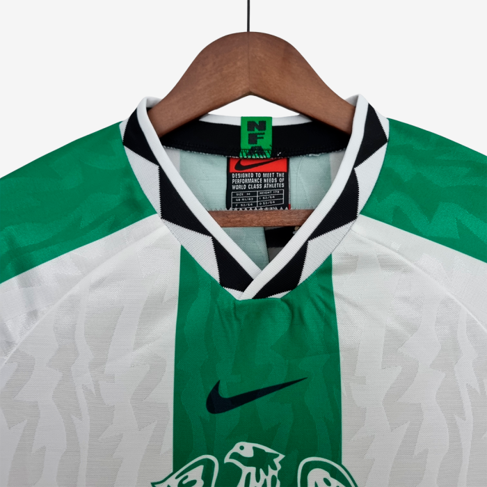 Nigeria 1996/98 Away Jersey – Retro Version - Image 4