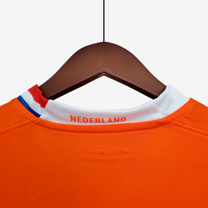 Netherlands 2008 Home Jersey – Retro Version - Image 4
