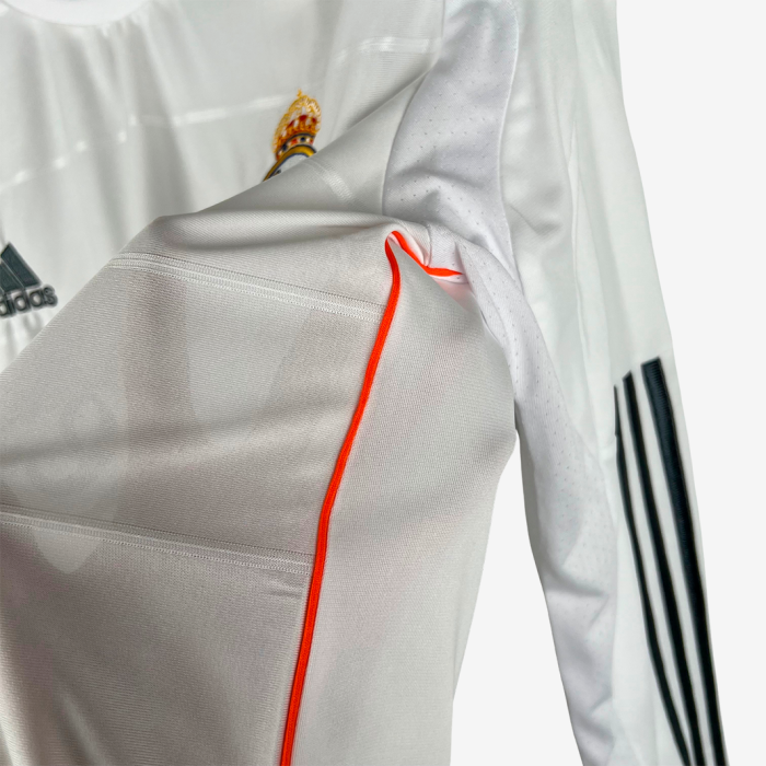 Real Madrid 2013/14 Home Jersey Long Sleeve – Retro Version - Image 4