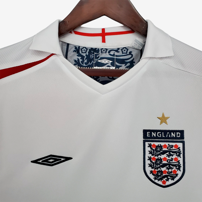 England 2006 Home Jersey – Retro Version - Image 4