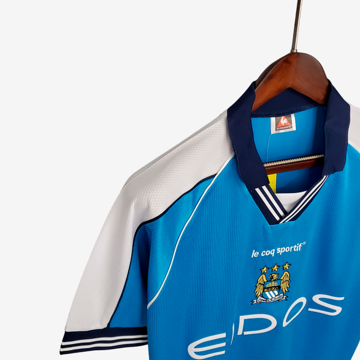 Manchester City 1999/01 Home Jersey – Retro Version - Image 4