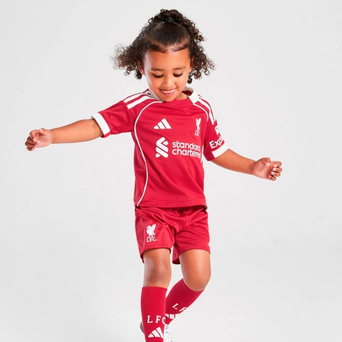 Liverpool 2025/26 Home – Kit Kids - Image 6