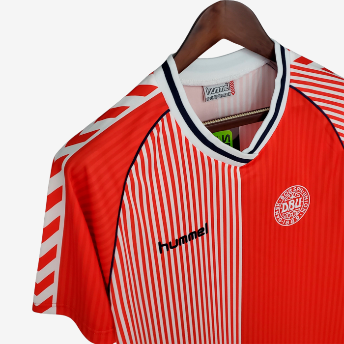 Denmark 1986 Home Jersey – Retro Version - Image 4