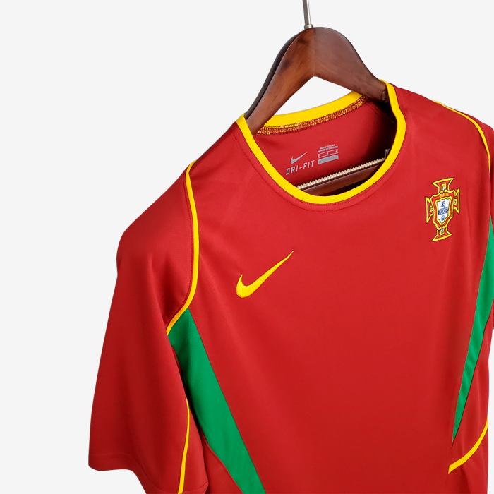 Portugal 2002 Home Jersey – Retro Version - Image 4